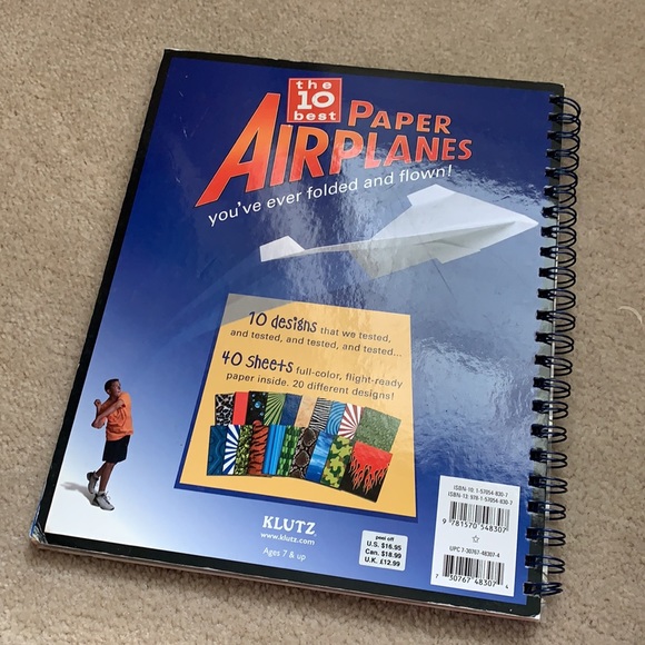 Paper Airplane Book - Picture 4 of 4
